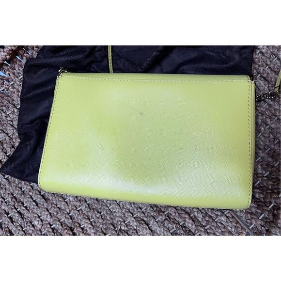 Kate Spade Canary Yellow Medium Flap Shoulder Bag - Picture 11 of 13